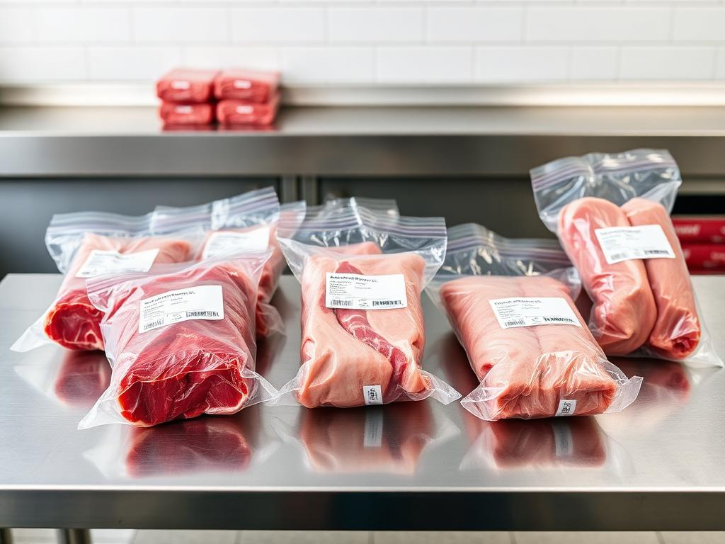 Carnes porcionadas al vacío para hostelería